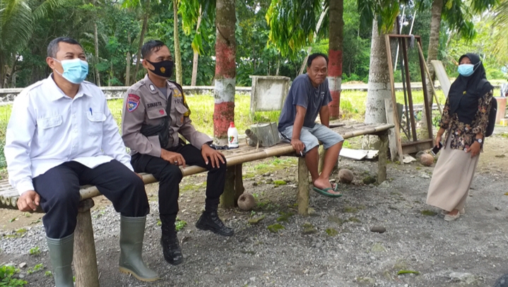 Kolaborasi Jogoboyo, Bhabinkamtibmas dan Limnas Sambangi Padukuhan Ngulakan